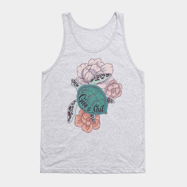 Turtle Talk Tank Top by Outtaline